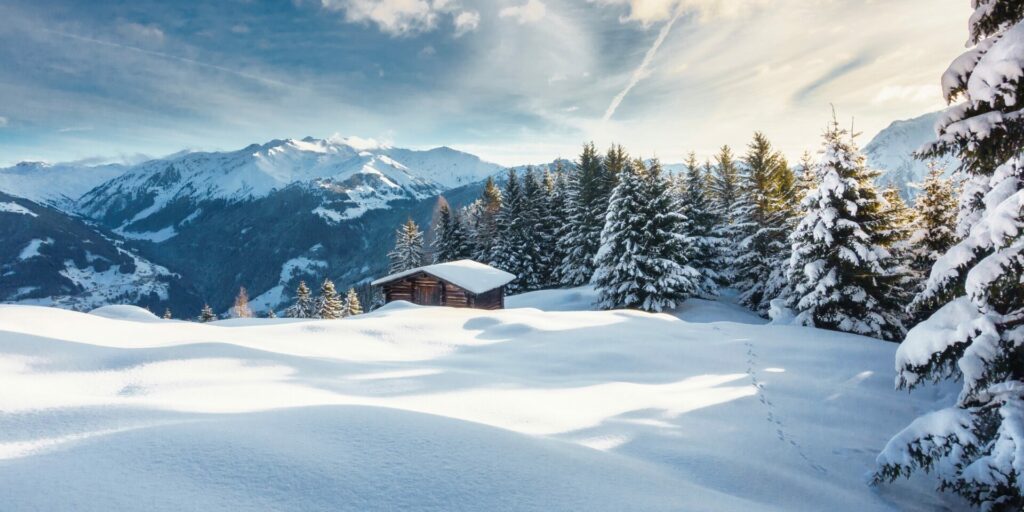 Winterlandschaft Panorama