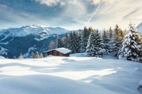 Winterlandschaft Panorama